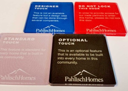 2017 Pahlisch Home Plaques