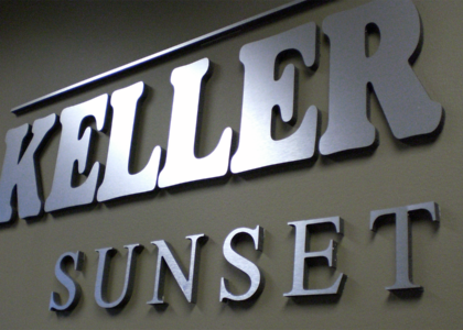 Keller William Sunset Corridor Office Dimensional Logo