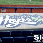 Hillsboro Hops Dugout DecalsISC Hillsboro Hops Dugout DecalsISC
