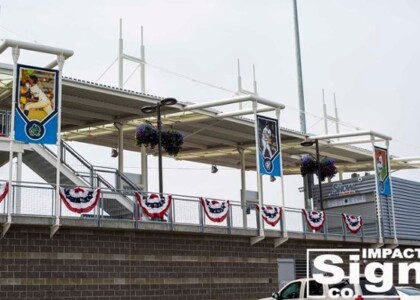 Hillsboro Hops Exterior Banners2ISC Hillsboro Hops Exterior Banners2ISC